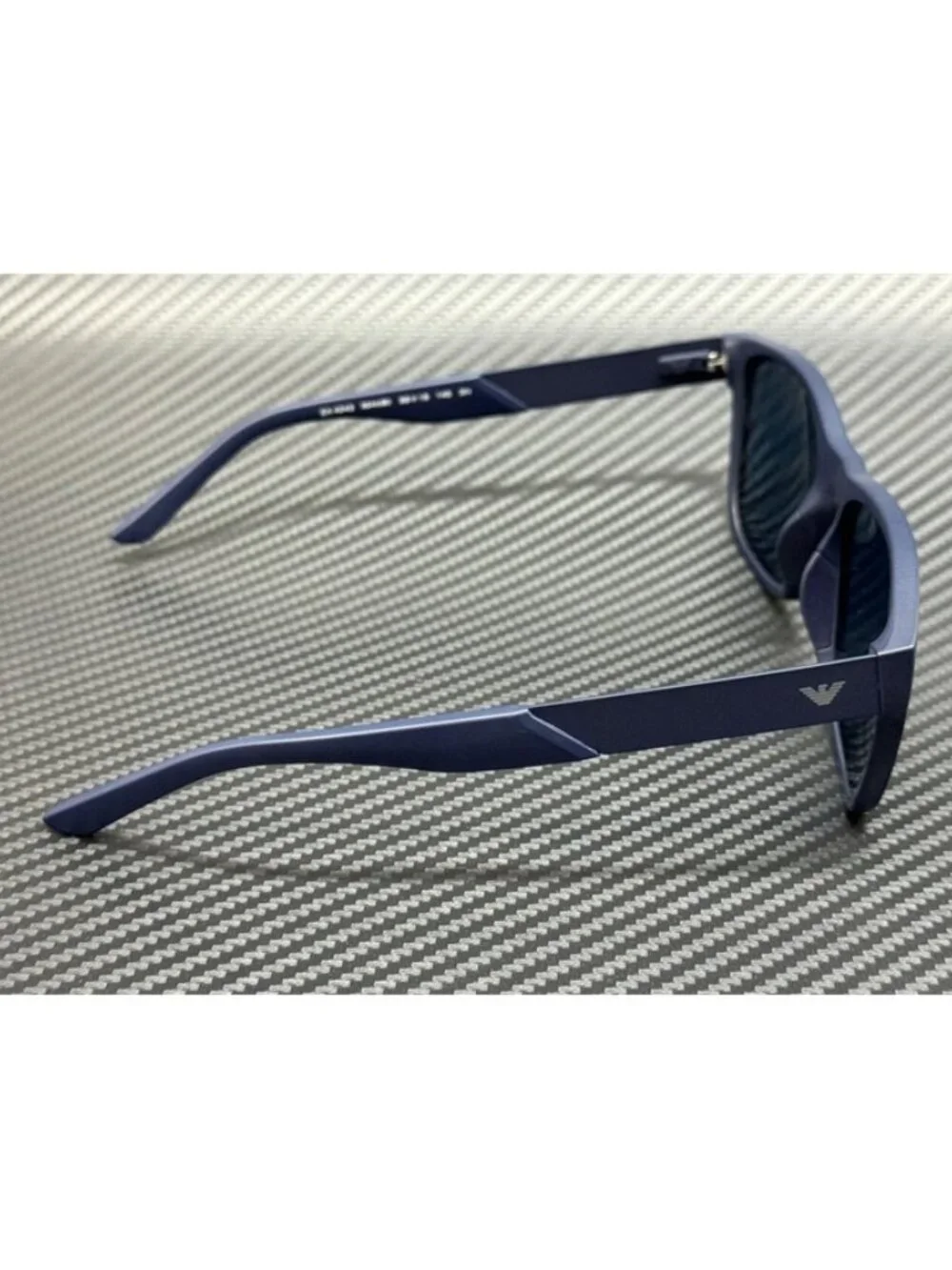 New Emporio Armani Men Matte Blue Sunglasses 56-18-145